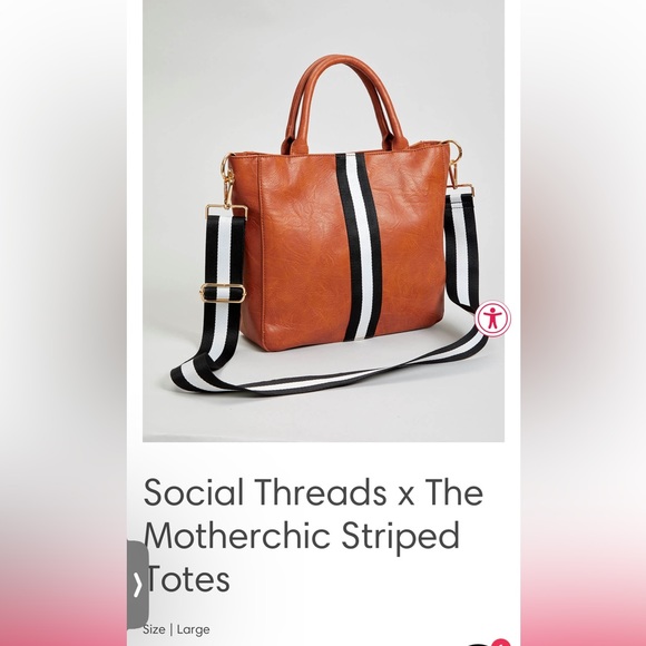 Large leather tote - Picture 4 of 4